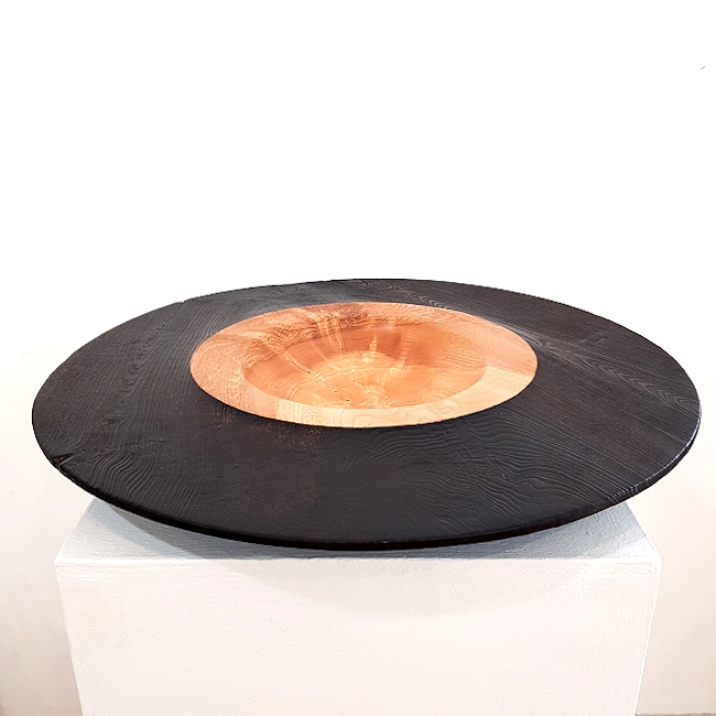 'Olive Ash Bowl' by artist Angus Clyne